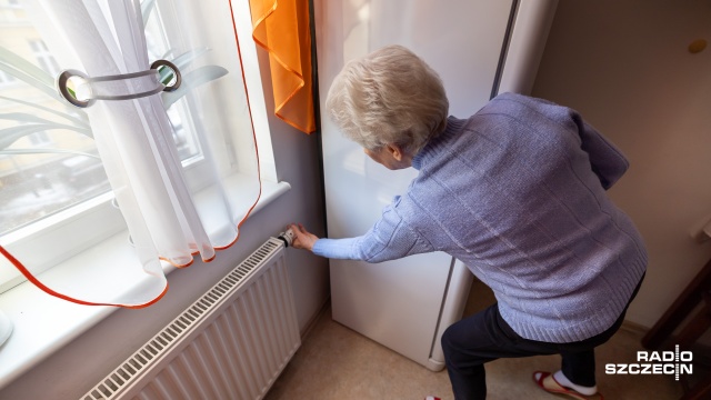 Fot. Robert Stachnik [Radio Szczecin] Zimne kaloryfery i woda. Awaria trwa od rana [WIDEO, ZDJĘCIA]