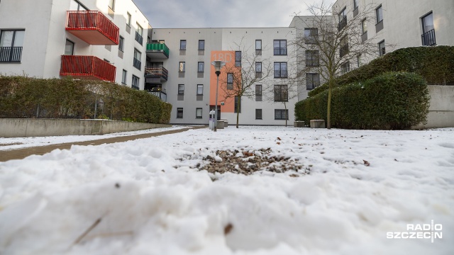 Fot. Robert Stachnik [Radio Szczecin] Zimne kaloryfery i woda. Awaria trwa od rana [WIDEO, ZDJĘCIA]