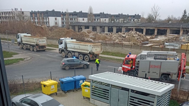Do zdarzenia doszło na granicy Szczecina i Warzymic, w gminie Kołbaskowo.