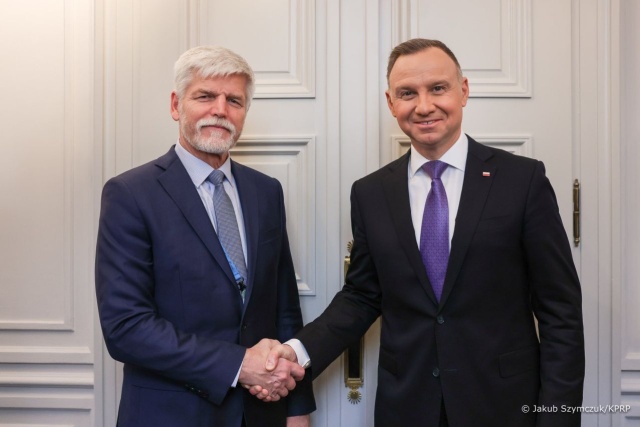 Prezydent Duda spotkał się z nowym prezydentem Czech
