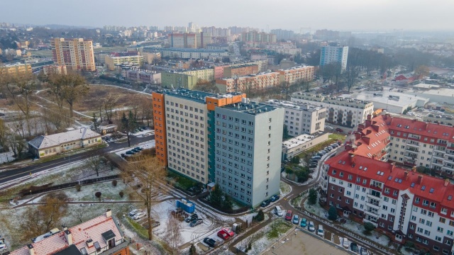 Akademik Amicus Zachodniopomorskiego Uniwersytetu Technologicznego po remoncie. To jeden z siedmiu domów studenckich ZUT-u.