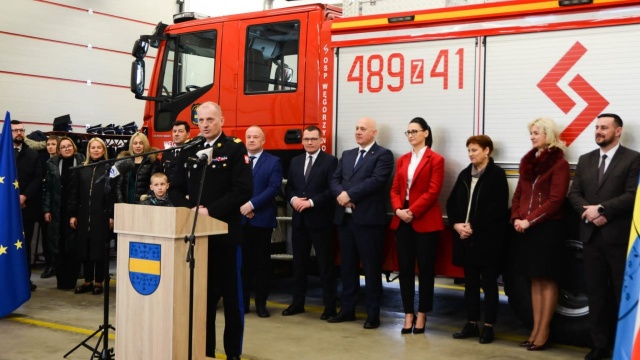 Ochotnicza Straż Pożarna w Węgorzynie w województwie zachodniopomorskim otrzyma nowe wozy bojowe. To jedna z gmin, wybranych przez rząd do udziału w programie dofinansowania zakupu pojazdów.