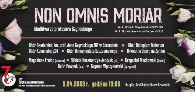 W Wielki Piątek 2003 roku Szczecin pożegnał profesora Jana Szyrockiego - mistrza chóralistyki, twórcę m.in. słynnego Chóru Akademickiego Politechniki Szczecińskiej.