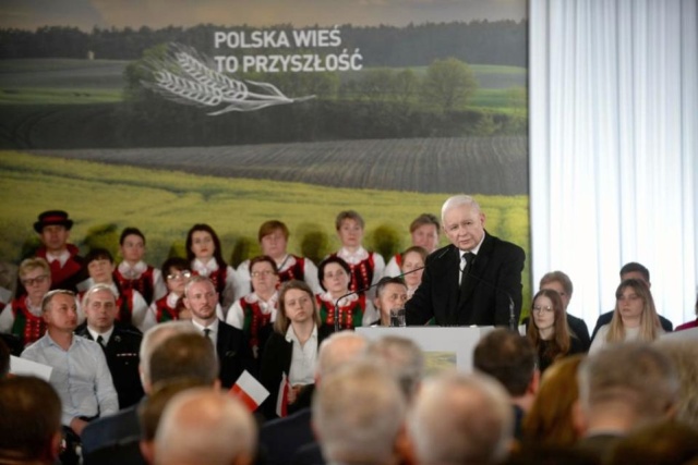 Prezes PiS na konwencji rolnej o ważnej decyzji rządu