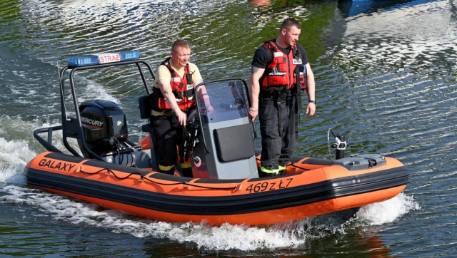 Będą jeszcze lepiej udzielać pomocy. Strażacy z OSP Lubin mają nową łódź ratowniczą.