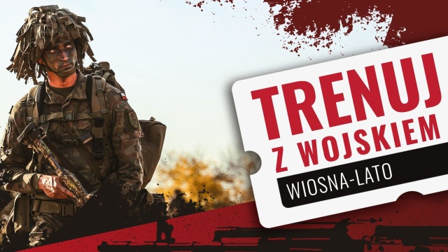 Kilkadziesiąt osób trenowało na terenie 12. Bazy Bezzałogowych Statków Powietrznych w Mirosławcu. To kolejna odsłona akcji Trenuj z wojskiem.
