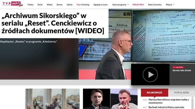 Po spotkaniu ówczesnego premiera Donalda Tuska z prezydentem Rosji Władimirem Putinem w Moskwie nie sporządzono oficjalnych notatek dotyczących tej rozmowy - wynika z drugiego odcinka serialu dokumentalnego TVP Reset.
