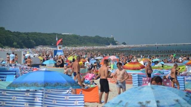 Na kołobrzeskiej plaży pojawią się kamery monitoringu. Mają one poprawić bezpieczeństwo wypoczywających nad morzem.