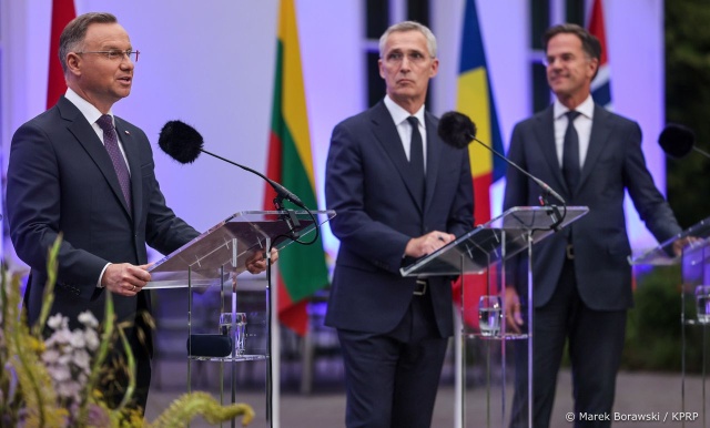 To będzie kluczowe wydarzenie dla bezpieczeństwa Europy - powiedział o zbliżającym się szczycie NATO w Wilnie prezydent Andrzej Duda.