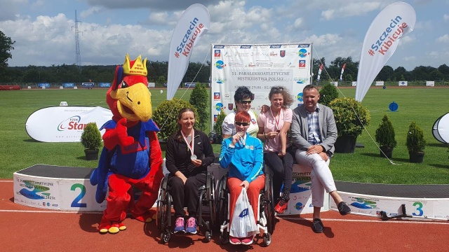 Reprezentanci Startu Szczecin mocnym akcentem zakończyli występy w Paralekkoatletycznych Mistrzostwach Polski.