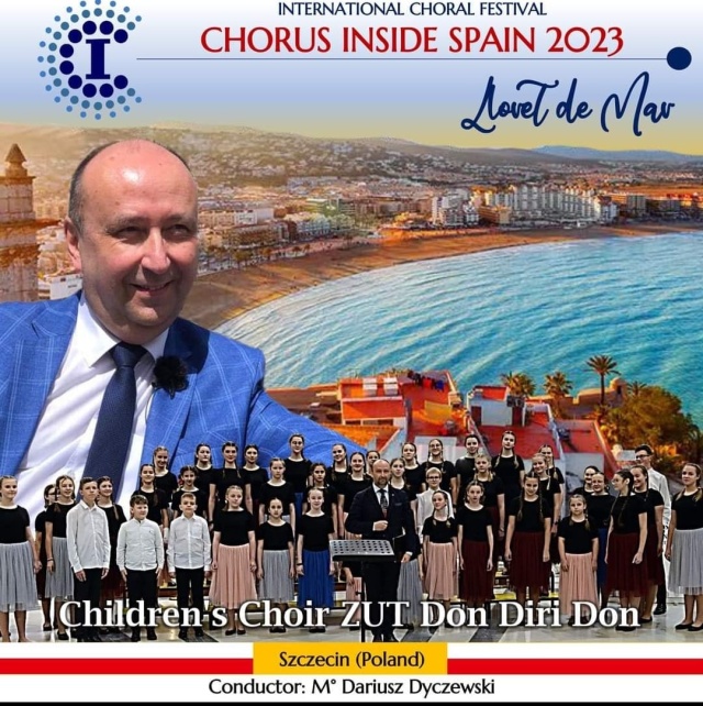 Wielki sukces szczecińskiego chóru dziecięcego w Hiszpanii. Chór Don Diri Don zdobył Grand Prix konkursu Chorus Inside Spain - Loret de Mar.
