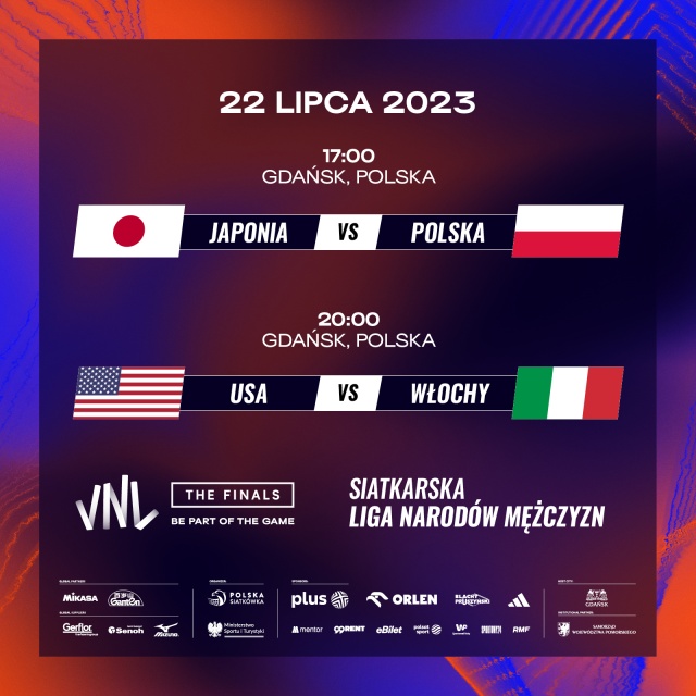 W sobotę siatkarska reprezentacja Polski zmierzy się z Japonią w ćwierćfinale turnieju finałowego Ligi Narodów rozgrywanego w trójmiejskiej Ergo Arenie.
