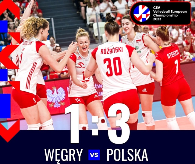 Reprezentacja Polski siatkarek odniosła drugie zwycięstwo w fazie grupowej mistrzostw Europy.