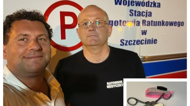To był nocny poród, na środku drogi w karetce. Na świat przyszła mała Maja.