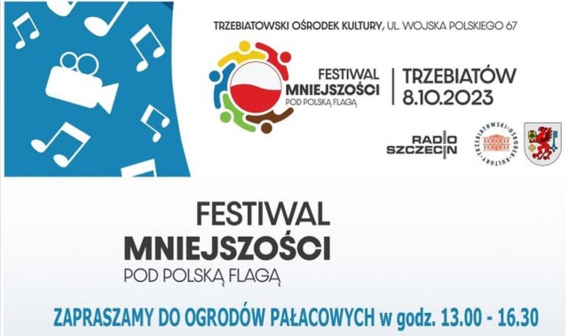 Festiwal Mniejszości pod polską flagą przenosi się do Trzebiatowa. Już w niedzielę w mieście nad Regą nie zabraknie atrakcji i możliwości zapoznania się kulturą mniejszości narodowych zamieszkujących nasz region.
