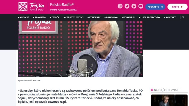 Wicemarszałek Sejmu Ryszard Terlecki ocenił, że głosowanie nad raportem o zmianie unijnych traktatów to bardzo poważne ograniczenie suwerenności.