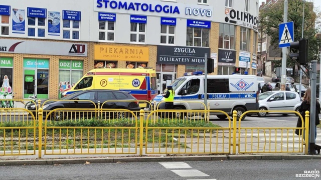 Do wypadku doszło na skrzyżowaniu ul. Bohaterów Warszawy z Jagiellońską w Szczecinie.