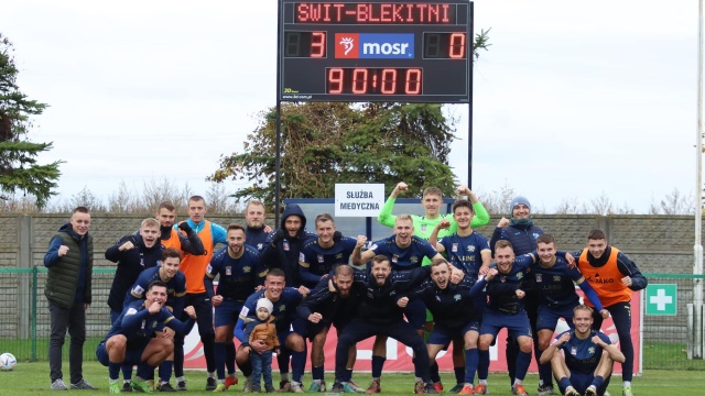 Szczecinianie pokonali Błękitnych Stargard 3:0 w 14. kolejce spotkań grupy drugiej.