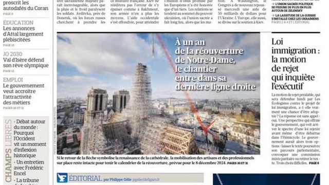 Dokładnie rok dzieli nas od ponownego otwarcia katedry Notre-Dame w Paryżu. Z tej okazji świątynię odwiedzi francuski prezydent Emmanuel Macron. Paryżanie z niecierpliwością czekają na to, by znów móc wejść do katedry.