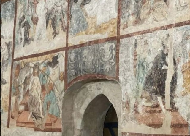 Zadbano o tynki, uzupełniono ubytki w prezbiterium oraz na przyległym fragmencie ściany południowej - zakończyły się prace konserwatorskie w kościele w Wełtyniu.