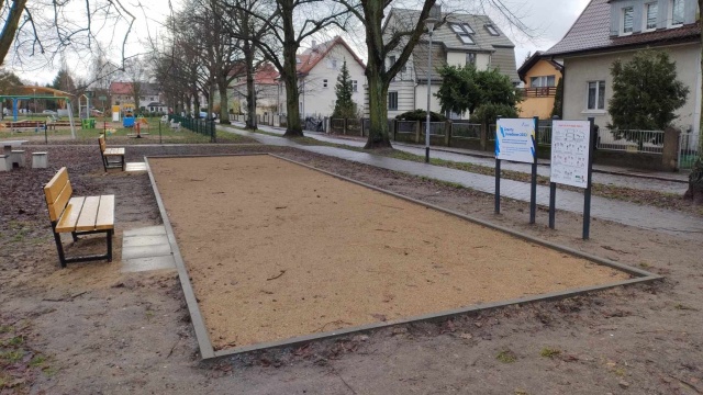 Na szczecińskim Pogodnie powstał bulodrom. Tor do gry w bule wybudowano przy pl. Waleriana Pawłowskiego.