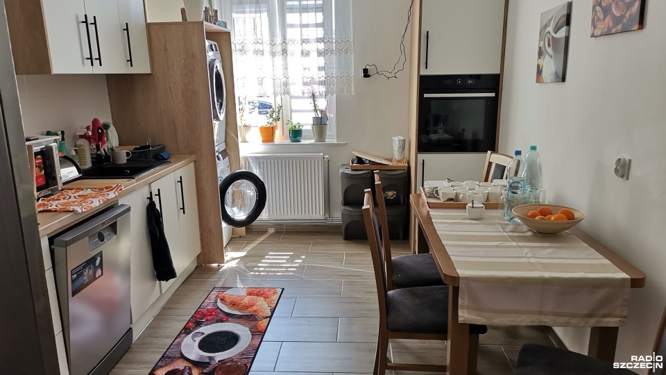 Mieszkanie wytchnieniowe w Stargardzie. Fot. Marek Synowiecki [Radio Szczecin]