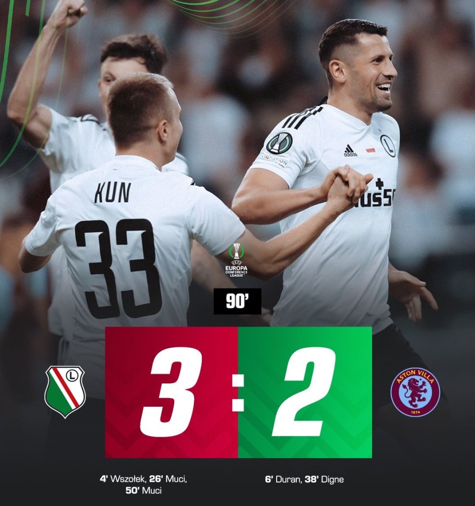 źródło: https://www.facebook.com/LegiaWarszawa