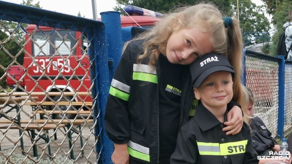 Pierwsze miejsce na podium zajęła OSP w Suchaniu. Kolejne przypadły jednostki z Dobrzan, Wapnicy i Żarowa. Fot. Marek Synowiecki [Radio Szczecin]