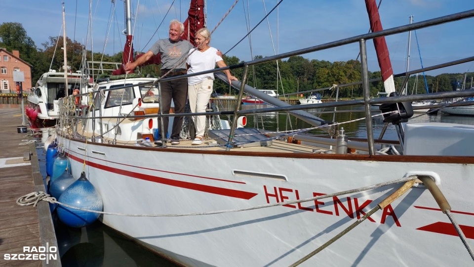 Pogoń za słońcem na jachcie "Helenka" ma się rozpocząć od podróży do Skandynawii. Fot. Joanna Maraszek [Radio Szczecin]