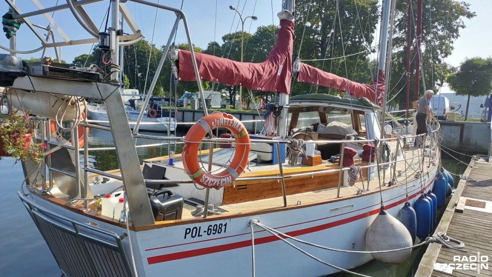 Pogoń za słońcem na jachcie "Helenka" ma się rozpocząć od podróży do Skandynawii. Fot. Joanna Maraszek [Radio Szczecin]