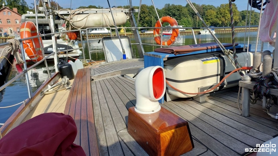 Pogoń za słońcem na jachcie "Helenka" ma się rozpocząć od podróży do Skandynawii. Fot. Joanna Maraszek [Radio Szczecin]