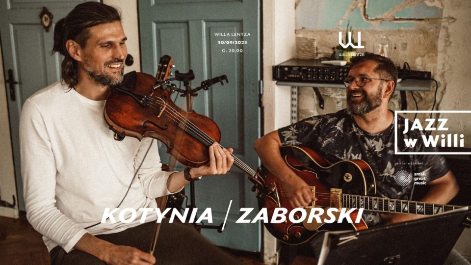 Michał Zaborski – altowiolista i Jakub Zaborski – gitarzysta. Projekt graficzny Piotr Wardziukiewicz