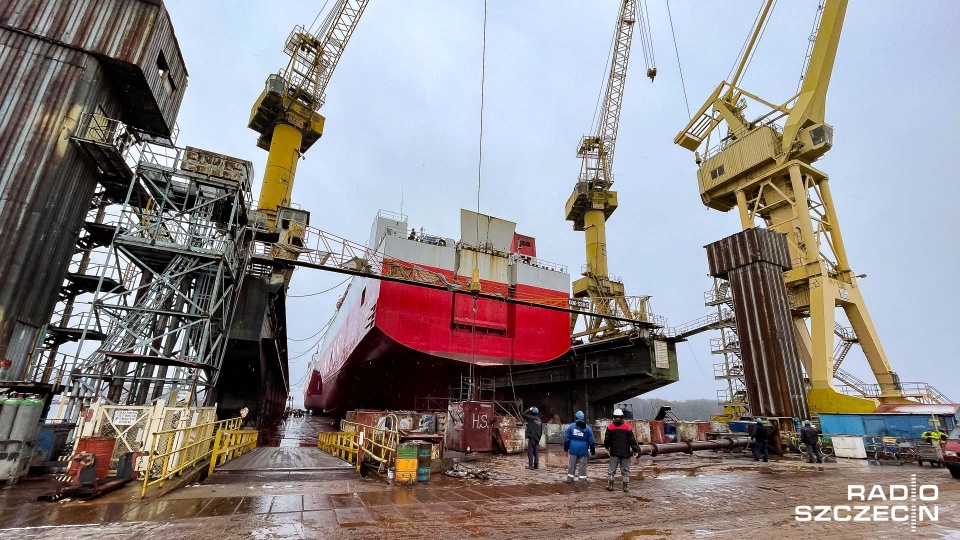 Morska Stocznia Remontowa Gryfia. Fot. Robert Stachnik [Radio Szczecin]