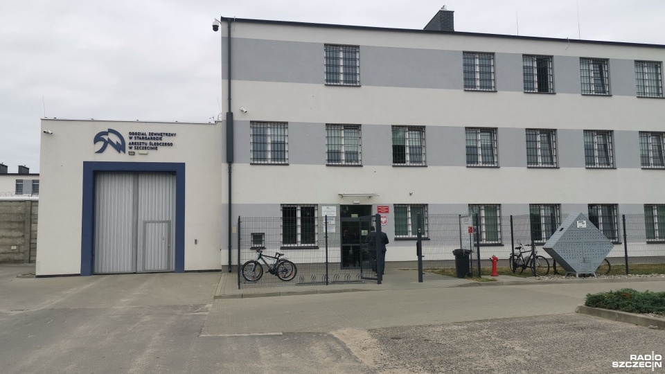 Oddział Zewnętrzny szczecińskiego Aresztu Śledczego. Fot. Marek Synowiecki [Radio Szczecin]