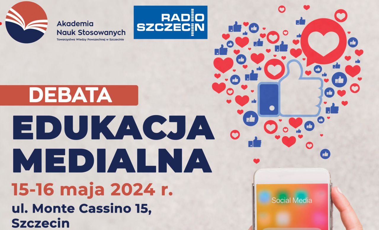 Manipulacja czy rzetelna informacja Jak nie pogubić się w zalewającej nas fali fake newsów - tego dowiecie się podczas dwudniowej debaty Edukacja Medialna, czyli wspólnego projektu naszej rozgłośni i szczecińskiej Akademii Nauk Stosowanych TWP.