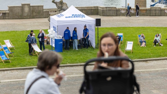 Fot. Robert Stachnik [Radio Szczecin] Turyści spoza Szczecina też odwiedzają Piknik nad Odrą. "Jestem zauroczona" [WIDEO, ZDJĘCIA]