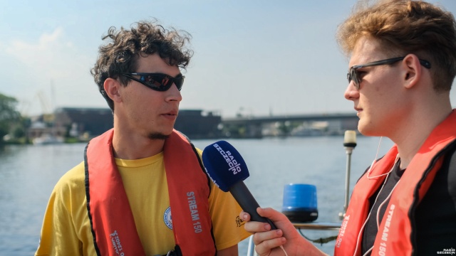 Fot. Wojciech Ochrymiuk [Radio Szczecin] Służby przygotowują się na finał The Tall Ships' Races [WIDEO, ZDJĘCIA]
