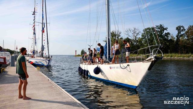 The Tall Ships Races 2024 Fot. Robert Stachnik [Radio Szczecin] Pierwsze żaglowce już w Trzebieży [ZDJĘCIA]