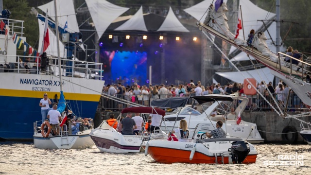 The Tall Ships Races 2024 Fot. Robert Stachnik [Radio Szczecin] Korki również na Odrze. Ale spokojnie - bez kolizji [WIDEO, ZDJĘCIA]