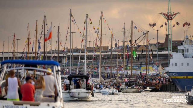 The Tall Ships Races 2024 Fot. Robert Stachnik [Radio Szczecin] Korki również na Odrze. Ale spokojnie - bez kolizji [WIDEO, ZDJĘCIA]