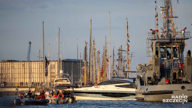 The Tall Ships Races 2024 Fot. Robert Stachnik [Radio Szczecin] Korki również na Odrze. Ale spokojnie - bez kolizji [WIDEO, ZDJĘCIA]