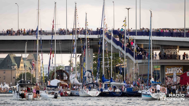 The Tall Ships Races 2024 Fot. Robert Stachnik [Radio Szczecin] Korki również na Odrze. Ale spokojnie - bez kolizji [WIDEO, ZDJĘCIA]