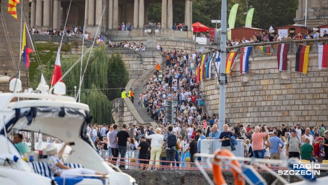 The Tall Ships Races 2024 Fot. Robert Stachnik [Radio Szczecin] Korki również na Odrze. Ale spokojnie - bez kolizji [WIDEO, ZDJĘCIA]