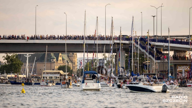 The Tall Ships Races 2024 Fot. Robert Stachnik [Radio Szczecin] Korki również na Odrze. Ale spokojnie - bez kolizji [WIDEO, ZDJĘCIA]