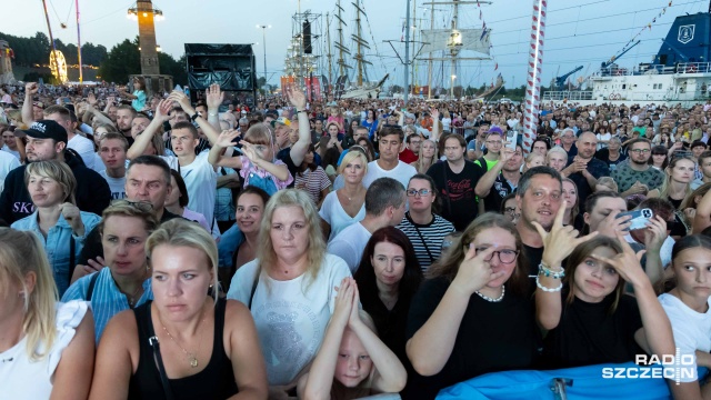 The Tall Ships Races 2024. Fot. Robert Stachnik [Radio Szczecin] Muzyczne gwiazdy na tolszipowej scenie [WIDEO, ZDJĘCIA]