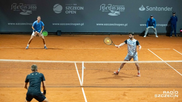 Fot. Robert Stachnik [Radio Szczecin] Polak w finale debla szczecińskiego challengera [ZDJĘCIA]