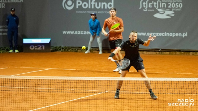 Fot. Robert Stachnik [Radio Szczecin] Polak w finale debla szczecińskiego challengera [ZDJĘCIA]