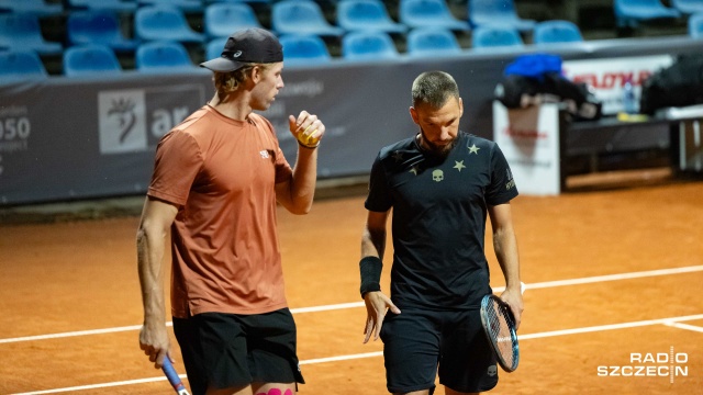 Fot. Robert Stachnik [Radio Szczecin] Polak w finale debla szczecińskiego challengera [ZDJĘCIA]