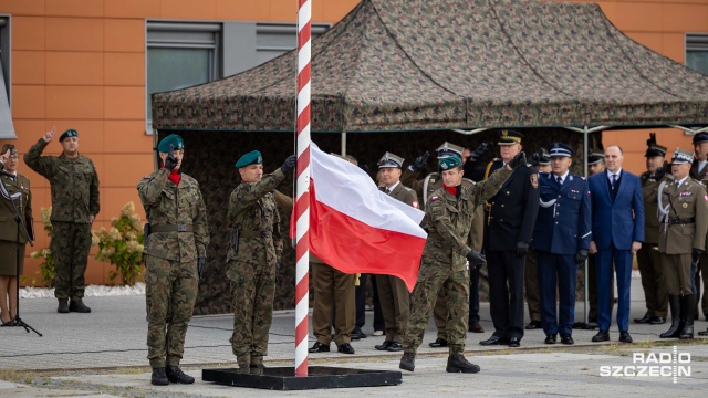 Fot. Robert Stachnik [Radio Szczecin] Uroczysta przysięga wojskowa w Szczecinie [WIDEO, ZDJĘCIA]