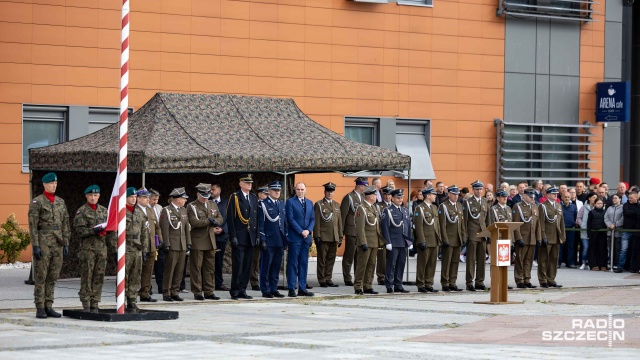 Fot. Robert Stachnik [Radio Szczecin] Uroczysta przysięga wojskowa w Szczecinie [WIDEO, ZDJĘCIA]